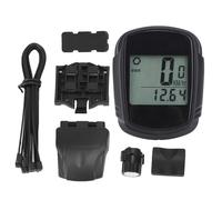 Ordinateur De VéLo Solaire Sans Fil En Pvc, Compteur De Vitesse Lumineux éTanche, Accessoire De Cyclisme