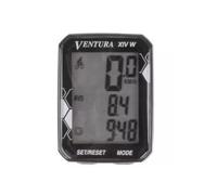 Ordinateur de vélo Ventura XIV W sans fil noir 14 fonctions
