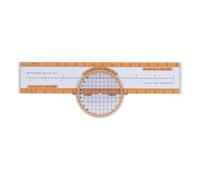 Ordinateur de vol, calculateur de Pilotage en Plastique Aviation, Orange | Table de mixage, vectorisation du vent, consommation de carburant, pour la formation au pilotage