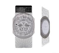 Ordinateur de Vol E6B Règle pour circulaire Navigation Ordinateur(E6B) | Calculs rapides, pas de pile nécessaire, pour idéal pré-vol, compact 23x12cm, plastique robuste