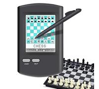 Ordinateur d'échecs électronique portable avec affichage LED, adversaire IA, plus de 220 jeux maîtres et modes d'apprentissage pour débutants et amélioration de la stratégie