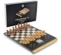 Millennium Ordinateur d'échecs ChessGenius Pro Wood Edition – Facile à utiliser, bois noble, IA