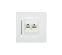 Ordinateur double prise 2xRJ45 cat.5e Asfora EPH4400121