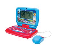 Lexibook, La Pat' Patrouille, Ordinateur Portable éducatif bilingue FRANÇAIS/Anglais, 40 activités, Méthode syllabique et ludique, 3 Histoires animées, Clavier et Souris réalistes, JC398PAi1