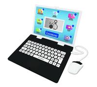 Lexibook - Ordinateur portable éducatif JC498i1 - Bilingue Anglais/Français, 124 activités