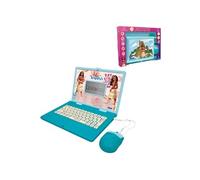 Lexibook - Ordinateur éducatif Princesses Disney Vaiana JC598VNFR - Bilingue FR/EN, 124 activités