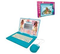 Lexibook - Ordinateur éducatif Princesses Disney Vaiana JC598VNFR - Bilingue FR/EN, 124 activités