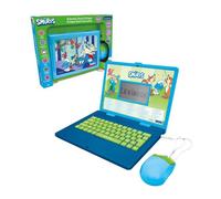 Ordinateur éducatif - LEXIBOOK - Schtroumpfs - 124 activités - Bilingue EN/FR - Écran 5,1 x 9,7 cm