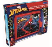 Lexibook Ordinateur éducatif Spider-Man JC598SPi1 – Bilingue FR/EN, 124 activités, Bleu/Rouge