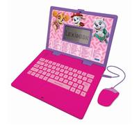 Ordinateur éducatif bilingue LEXIBOOK - Pat' Patrouille - 124 activités en français et anglais rose TU