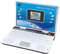 VTech Ordinateur enfant Genius XL Color Pro Bilingue Silver Ordinateur portable pour enfant