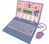 Ordinateur exclusif éducatif bilingue Stitch et Angel  124 activités (Français-Anglais)