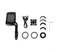 Ordinateur GPS 2,4 pouces rétroéclairé pour VTT | Cinq - pour support satellite, GPS Beidou GLONASS pour Galileo QZSS, positionnement rapide, haute sensibilité (avec support