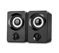 Ordinateur Haut-parleurs PC Sound Box HIFI Stéréo Microphone USB Filaire Caixa De Som avec LED Lumière Pour Ordinateur De Bureau #E