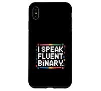 Ordinateur « I Speak Fluent Binary » Geek Coque pour iPhone XS Max