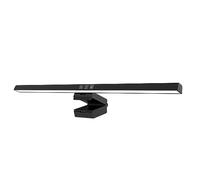 Ordinateur LED Moniteur De Lumière, 19,7 pouces Moniteur avec Écran Bande lumineuse Gradation en continu pour La Maison (BLACK)