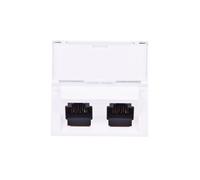 Ordinateur MOSAIC double RJ45 LCS RJ 076504 prises