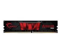 G.Skill F4-2400C17S-16GIS Module de Mémoire Aegis DDR4-2400MHz CL17-17-17-39, 1,20V, 16GB (1x16GB)