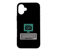 Ordinateur PC Terminal Code Programmeur Blague Coding Hacker Meme Coque pour iPhone 16 Plus