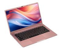 Ordinateur Portable 14 Pouces Celeron N5095 Win11 Pro 8Go RAM 256Go SSD Extension1To 5G WiFi 1920x1080 FHD PC Portable avec Souris sans Fil qwerty Clavier avec AZERTY Membrane du Clavie - Doré Métal