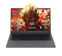 Ordinateur portable 15.6"" FHD, AMD Ryzen 5 3500U, 16 Go RAM + 512 Go SSD, pavé tactile, commutateur webcam, clavier QWERTY