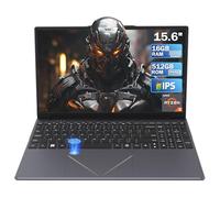 Ordinateur Portable 15,6" Pouces Laptop,16go de RAM,512go de SSD,AMD Ryzen 5 3500U 4-Core PC Portable,IPS 1980x1080,Suitable for Daily Office,Study,Gaming,Inclus Une Port réseau,Clavier à Membrane.