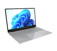Ordinateur Portable 15,6 Pouces, Ordinateur Portable Portable 7000 MAh Batterie Clavier rétroéclairé 4 Cœurs 4 Fils 12 Go 256 Go 100-240 V avec pavé Tactile pour étudier pour Windows 10 (12+256G Prise UE)