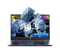 Ordinateur Portable 18.5"Ecran FHD-AMD Ryzen 3 4300U, 7000mAh,16Go RAM 512Go SSD, HDMI & USB-C, 3X USB3.2, Laptop Léger pour Etudes et Bureau