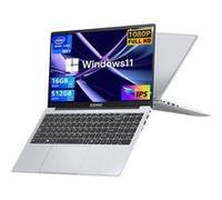 Ordinateur Portable ACEMAGIC 15,6'' FHD , Intel Alder Lake N-95 (Jusqu'à 3,40 GHz), 16 Go DDR4 512 Go SSD, Windows 11, Silver sliver