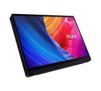 ASUS ProArt PX13 HN7306WV-LX002X AMD Ryzen AI 9 HX 370 Hybride (2-en-1) 33,8 cm (13.3") Écran tactile 3K 32 Go LPDDR5x-SDRAM 1 To SSD NVIDIA GeForce RTX 4060 Wi-Fi 7 (802.11be) Windows 11 Pro Noir