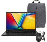 Ordinateur portable ASUS VivoBook 14 S1404 | Windows 11 - Écran 14 pouces Full HD 60 Hz - AMD Ryzen 5 7520U - 16 Go de RAM - SSD 512 Go + sacoche + souris