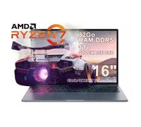 Ordinateur portable - BLACKVIEW GAMIBOOK 8 - Ryzen 7 7735HS - 16"" FHD IPS - 32Go DDR5/1To SSD - Windows 11- WiFi6 - BT5.2