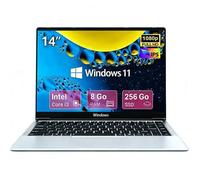 Ordinateur Portable - CHUWI CoreBook 14"" Windows 11 Laptop, RAM 8 Go SSD 256 Go, Intel Core i3-10100Y NoteBook, WiFi 6 PC Portable