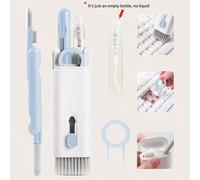 Ordinateur Portable Clavier Brosse Nettoyant Kit , VZUIWUS Kit d'outils de nettoyage pour écouteurs MacBook 7 en 1 Taille Unique,1 pièce-rose-A,Version amélioréeABS