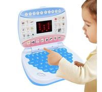 Ordinateur Portable d'apprentissage - Jouet pour Ordinateur Portabless pour 15,3 X 12,5 Cm, Ordinateuraa Portable Jouet Éducatif pour avec Musiques | Ordinateurss Portableaa Éducatif