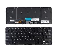 Ordinateur portable de rechange avec clavier rétroéclairé pour Dell Precision M3800 XPS 15 9530 03H5CJ 3H5CJ WHYH8 0HYYWM US Noir