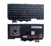 Ordinateur portable de rechange avec clavier rétroéclairé pour Lenovo Thinkpad X1 Carbon X1C Gen 5ème 6ème 2017 2018 01ER623