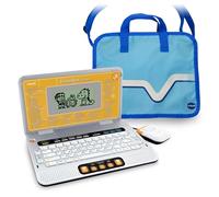 Ordinateur Portable de rentrée Scolaire avec Sac de Transport Bleu