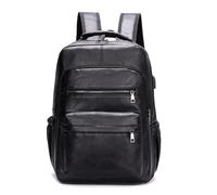 Ordinateur portable de voyage - sac de jour en cuir PU extensible, banlieue d'affaires Rucksack | Compartiment rembourré pour ordinateur, sac à bandoulière antivol, sac organisateur de documents