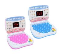 Ordinateur Portable d'école pour - Jouet éducatif pòur eńfants Làptop, ořdinateur avec musiques Faisant Semblant de Jouer aux Ordinateurs Portables poûr enf̃Ants, ord́inateur édùcatif pouŕ en