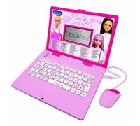 Ordinateur portable éducatif bilingue - BARBIE - Parlant Barbie - 170 activités (85 FR/85 EN) - Écran 6,7"" - 7 catégories