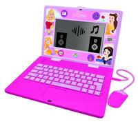 Lexibook Ordinateur portable éducatif bilingue Disney Princesse, 170 activités, écran 6,7" Rose