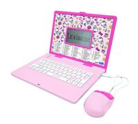 Lexibook, Hello Kitty, Ordinateur Portable éducatif bilingue Anglais/Français, 164 activités de Langue, écriture, mathématiques, logique, Musique et Jeux, Garçons et Filles, JC598HKi1