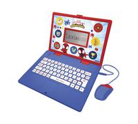 Ordinateur portable parlant éducatif bilingue Spidey and His Amanzing Friends avec 170 activités (85 dans chaque langue) grand écran multicolore TU