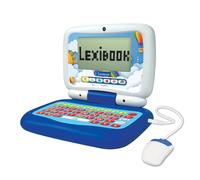 Lexibook – Ordinateur éducatif bilingue Power Junior JC398i1 – 100 activités FR/EN