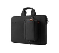 Inateck Ordinateur Portable Housse 13-13,6 Pouces Compatible avec 13″ MacBook Air/Pro M3/M2/M1 2024-2012,14″ MacBook Pro M3/M2/M1 Pro/Max 2023-2021,12,3 Surface Pro 11-3,avec Pochette Accessoires,Noir