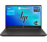 Ordinateur portable HP i3 250 G8 avec écran LED 15.6" HD Cpu Intel Core i3-1115G4 11Th Gen jusqu'à 4.1 Ghz,RAM 8 Go DDR4,graphic Intel UHD,Hdmi Live An Wi-Fi B. Bluetooth/Windows 10 Pro.