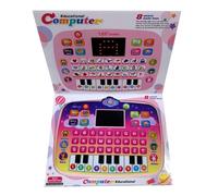 Ordinateur Portable Jouet - Machine de Lecture de Point de Jouet pour comprimés pour ,Jouet pour pour Apprendre l'alphabet, Les Chiffres et Les Mots pour Les Tout-Petits de 1 à 4 à