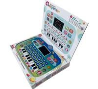 Ordinateur Portable Jouet,Machine d'éducation précoce pour | Tablette bébé pour Apprendre l'alphabet, Les Chiffres et Les Mots Tout-Petits de 1 à 4 Ans