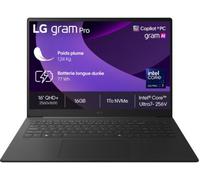 LG Gram 16Z90TS-G.AU79F - PC Portable 16" 1239g, écran DCI-P3 99%, 2560x1600 Format, Intel® Evo™ Ultra7 256V, RAM 16Go, SSD 1To NVMe, Intel® Arc™ Graphics, Windows 11 Home, Gris Métal
